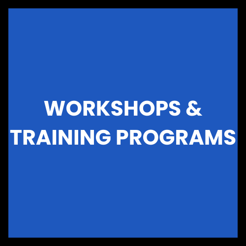 Workshops &amp; Trainingsprogramme